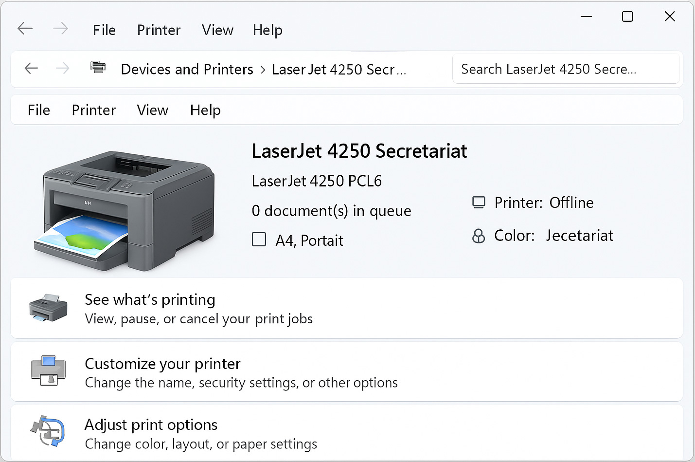 printer